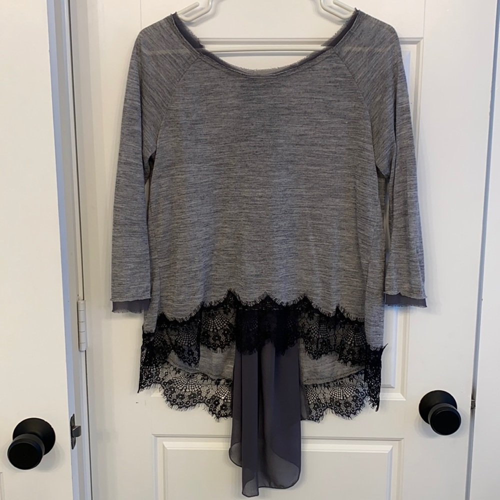 Rinascimento Unique Shear Back Blouse